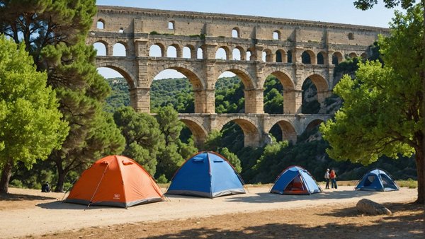 Camping pont du gard : profitez d'un séjour en pleine nature