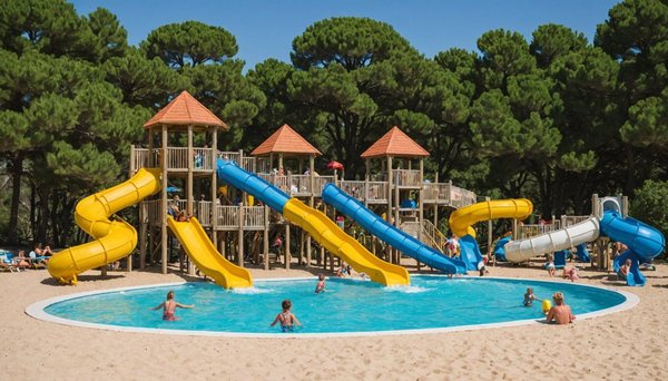 Découvrez l'expérience unique d'un camping avec parc aquatique