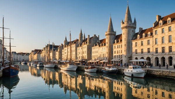 Tours rochelle histoire monuments vieux port
